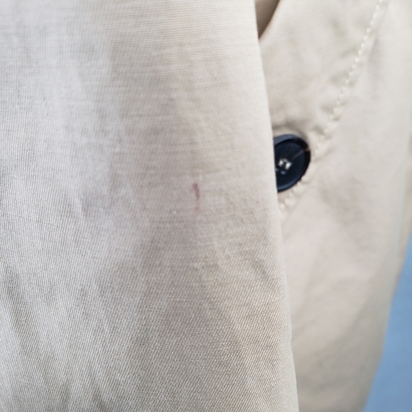 Zara Basics Outdoor Wear Womens Tan Lightweight Mid Length Button Up Jacket Sz M - Picture 6 of 14